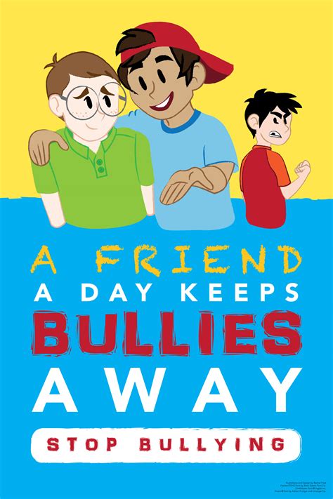 create an anti bullying poster